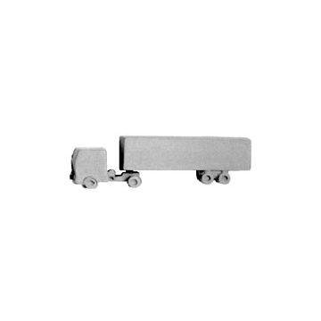 Plastruct - 1/400 TRACTOR TRAILER B METAL 9.5x7.1x41.3MM 2X TTM-400