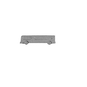 Plastruct - 1/200 BUS CITY METAL 14.3x13.5x63.5MM 1X BUSM-200