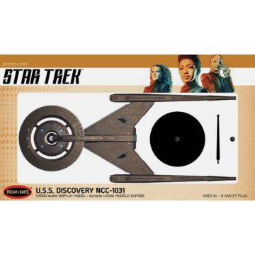 Polar Lights - 1/2500 STAR TREK U.S.S. DISCOVERY NCC-1031 PREBUILT