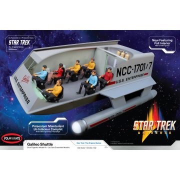 Polar Lights - 1/32 STAR TREK GALILEO SHUTTLE W/INTERIOR
