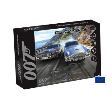 Scalextric - 1/64 MICRO JAMES BOND 007 ASTON MARTIN DB5/V8 BATT. (1/24) *
