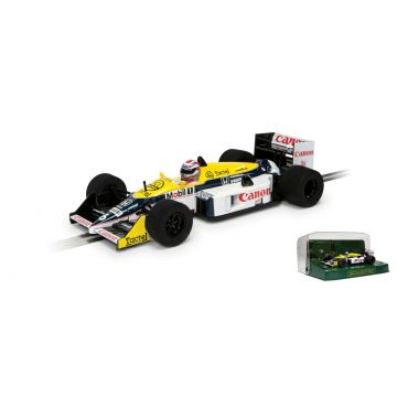 Scalextric - 1/32 WILLIAMS FW11 NELSON PIQUET 1987 WORLD CH. (3/23) *