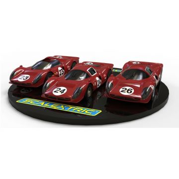 Scalextric - 1/32 DAYTONA 24 TRIPLE PACK 4967 (9/23) *