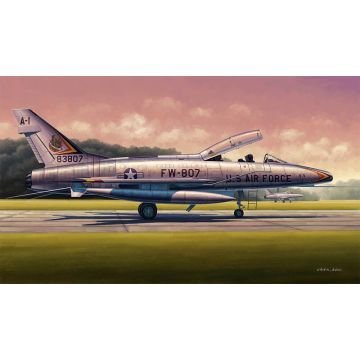 Trumpeter - 1/48 F-100f Super Sabre - Trp02840