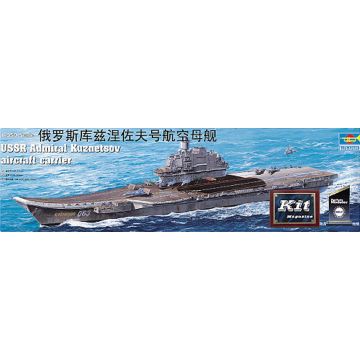Trumpeter - 1/350 Ussr Admiral Kuznetsov Aircraft Carrier - Trp05606