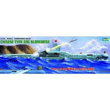Trumpeter - 1/144 Chinese Type 33g Submarine - Trp05902