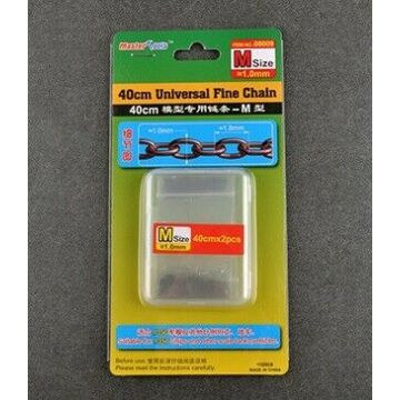 Trumpeter - 40cm Universal Fine Chain M Size 1.0mmx1.8mm - Trp08009