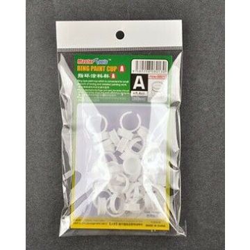 Trumpeter - Ring Paint Cup 0.4 Cc 20 Pcs A - Trp08013