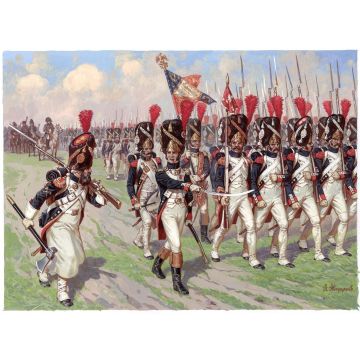Zvezda - 1/72 French Old Guards (Rr) (9/22) *zve8030