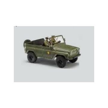Busch - Uaz 469 Nva Mit Fahrer 1972 (11/21) *ba52113