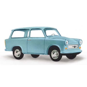 Busch - Trabant P601 Uni Kombi Pastelblau 1966 (5/21) * - BA53200