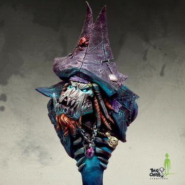 Bigchild - Kpt. Albrork The Fourfold Damned Bust 75 Mm (6/21) *bcbsbu0003