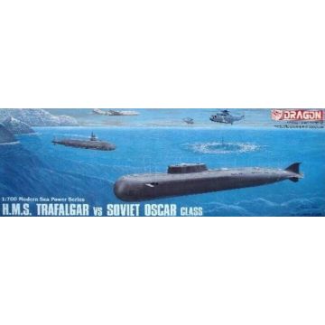 Dragon - 1/700 Hms Trafalgar Vs Soviet Oscar - DRA7004