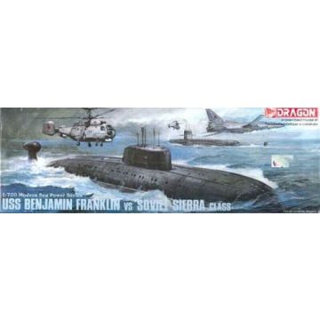 Dragon - 1/700 U.s.s. Benjamin Franklin Vs Sierra - DRA7006