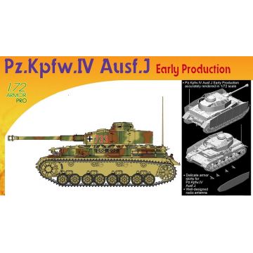 Dragon - 1/72 Pz.kpfw.iv Ausf.j Early Production (9/20) * - DRA7409