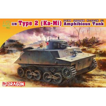 Dragon - 1/72 Ija Type 2 Ka-mi Amphibious Tank (10/20) * - DRA7435