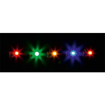 Faller - 5 LEDs, bunt gemischt