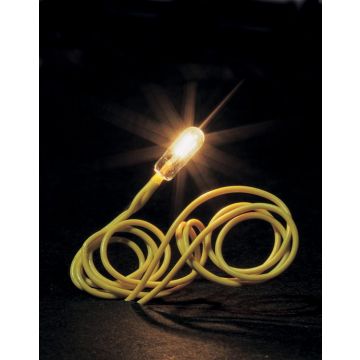 Faller - 3 Micro-cable bulb, white