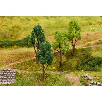 Faller - 4 Trees. assorted - FA181379