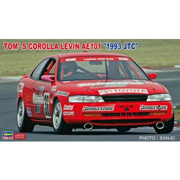 Hasegawa - 1/24 Toms Corolla Levin Ae 101 1993 Jtc. No 36 (1/22) *has620542
