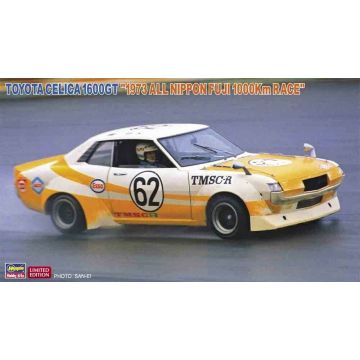 Hasegawa - 1/24 Toyota Celica 1600 Gt 1973 Fuji 1000 Km No 62 (3/22) *has620550
