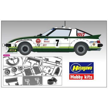 Hasegawa - 1/24 Mazda Rx 7 Savanna, 1979 Daytona Gtu Hc46 (2/22) *has621146