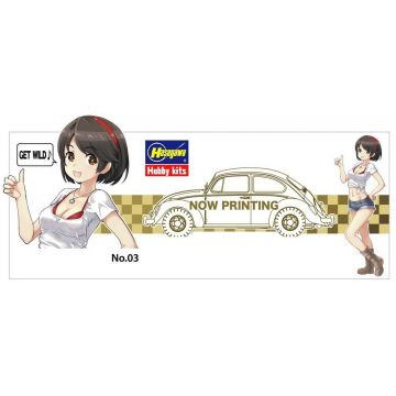 Hasegawa - 1/24 Wild Egg Girls Volkswagen Beetle Hazumi Sp488 (7/21) *