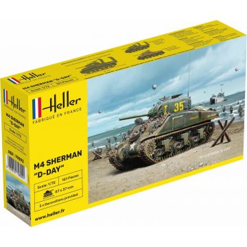 Heller - 1/72 M4 Sherman D-dayhel79892