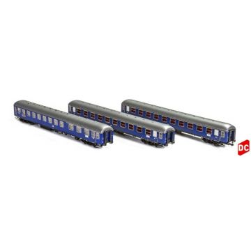 Hobbytrain - 3tlg. Set 2xa4umg-54 1.kl./ar4umg-54 Halbspeisewg. - HOB-H43022