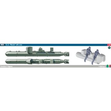 Italeri - S.l.c. Maiale With Crew 1:35 * (Ita5621s)