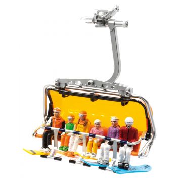 Jaegerndorfer - 6 Personaggi seduti con snowboard - 1:32
