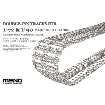 Meng - 1/35 Einzelne Kettenglieder für T-72 & T-90, Double-Pin
