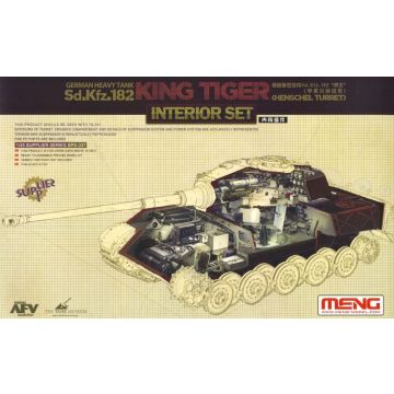 Meng - 1/35 Sd.Kfz. 182, Königstiger, Inneneinrichtung
