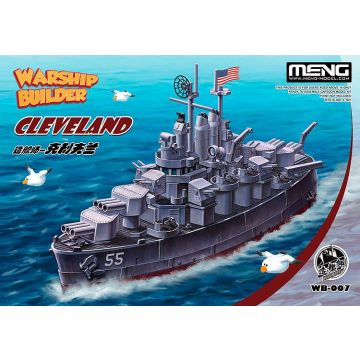 Meng - Snap-kit Warship Cleveland - MEWB-007