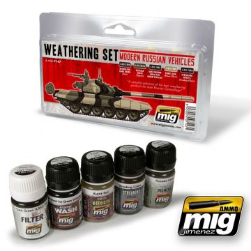 Mig - M.russian Vehicles Weathering Set (Mig7147)