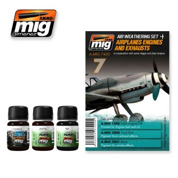 Mig - Airplanes Engines And Exhausts (Mig7420)