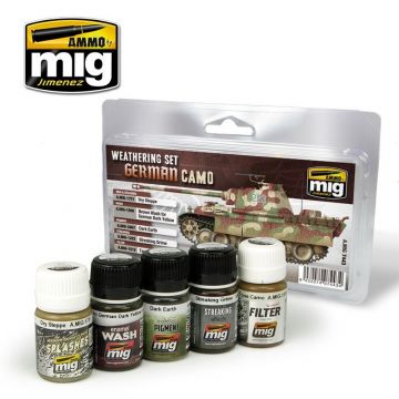 Mig - German Camo Weathering Set (Mig7443)