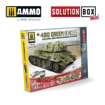 Mig - Solution Box Mini 4bo Green Vehicles (3/21) *