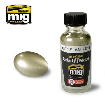 Mig - Pale Burnt Metal Alc104 30 Ml (Mig8218)