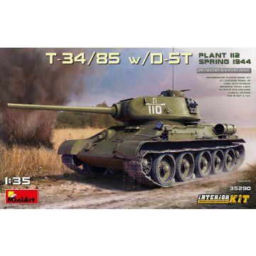 Miniart - T-34/85 W/d-5t. Plant 112. Spring 1944 Interior Kit (7/20) * - MIN35290