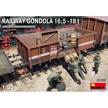 Miniart - Railway Gondola 16,5-18 T - Min35296