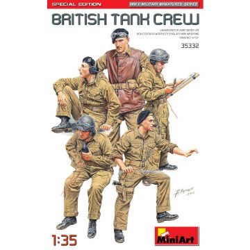 Miniart - 1/35 British Tank Crew Special Edition (5/21) *min35332