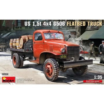 Miniart - 1/35 Us 1,5tt 4ã—4 G506 Flatbed Truck (11/21) *min38056