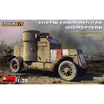 Miniart - 1/35 Austin Armoured Car 1918 British Service - MIN39009