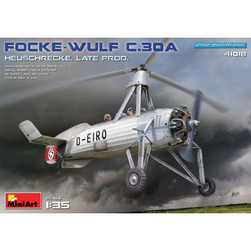 Miniart - Focke-wulf Fw C.30a Heuschrecke. Late Prod (8/20) * - MIN41018