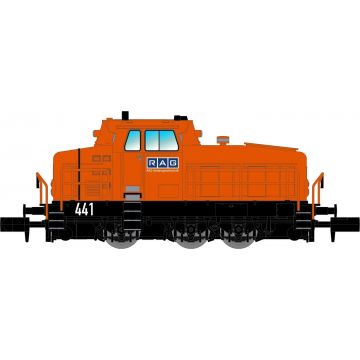 Nme - Rangierdiesellok Dhg 500 C Rag Orange Dcc (6/20) * - NME123400