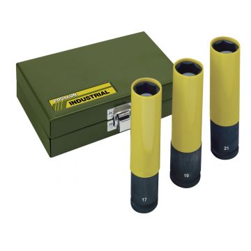 Proxxonindustrial - Impact-dopsleutelset 1/2"" 3-dlg. 130 Mm Lang