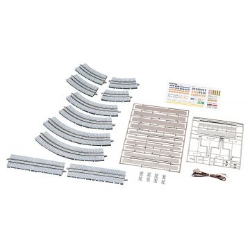 Tomytec - Tram tracks, Basic set, pavement