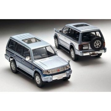 Tomytec - 1/64 Mitsubishi Pajero Exceed Sil/wei�� - TT972124