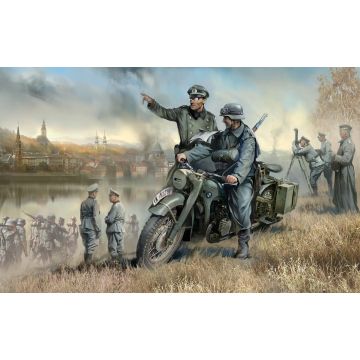 Zvezda - German Wwii Single Motorcycle R12 (Zve3632)